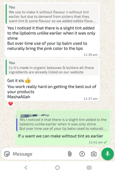 Natural Lip Balm