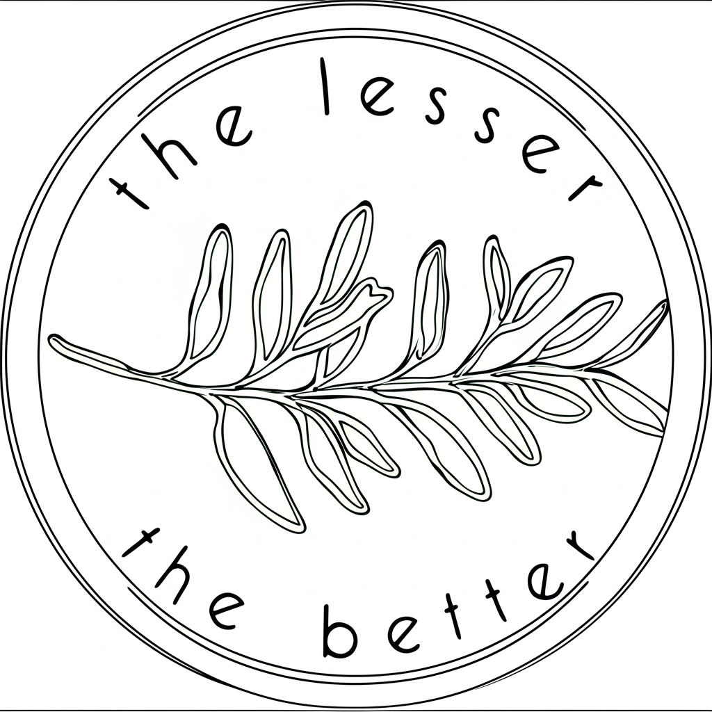 👍🏻 The lesser, the better 👍🏻
