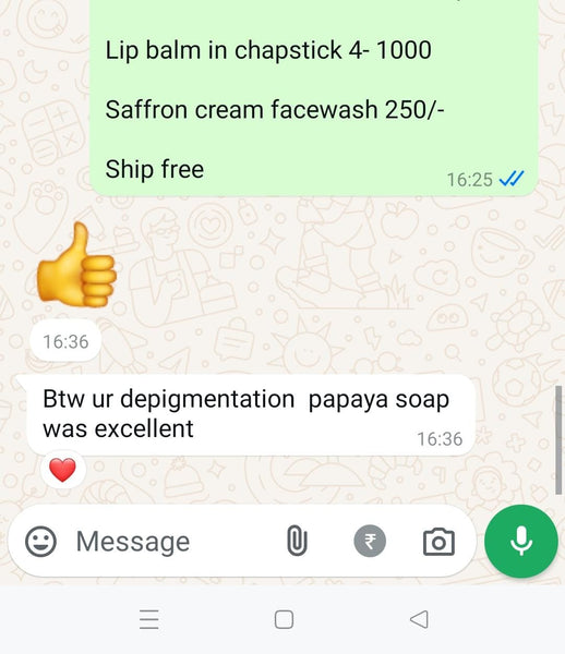 Papaya Anti Pigmentation Soap