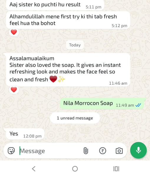 Nila Morrocon Cleansing Soap
