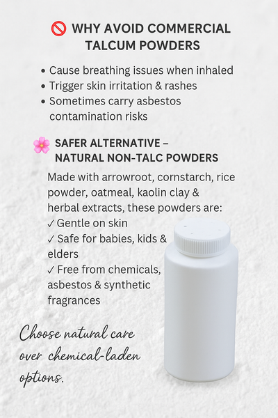 Natural Non Talc Powder
