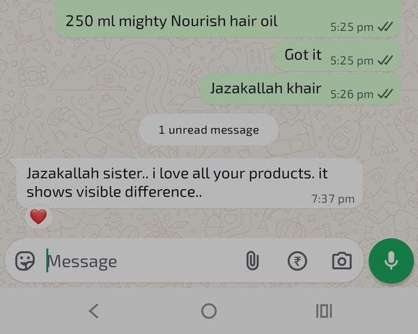 Mighty Nourish Hair Oil