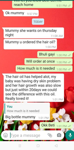 Mighty Nourish Baby Hair Oil