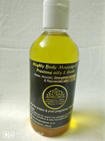 Mighty Body Massage Oil