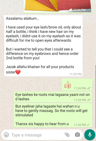 Eye Lash & Brow Oil