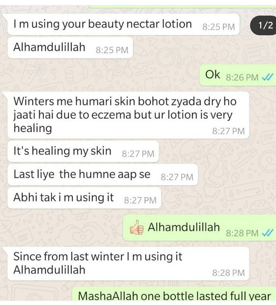 Beauty Nectar Moisturizing Lotion