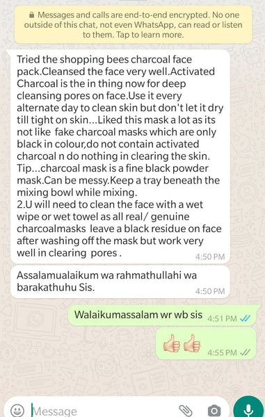 Activated Charcoal Clay Pack