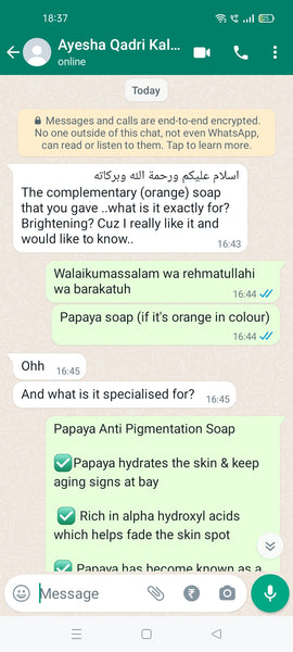 Papaya Anti Pigmentation Soap